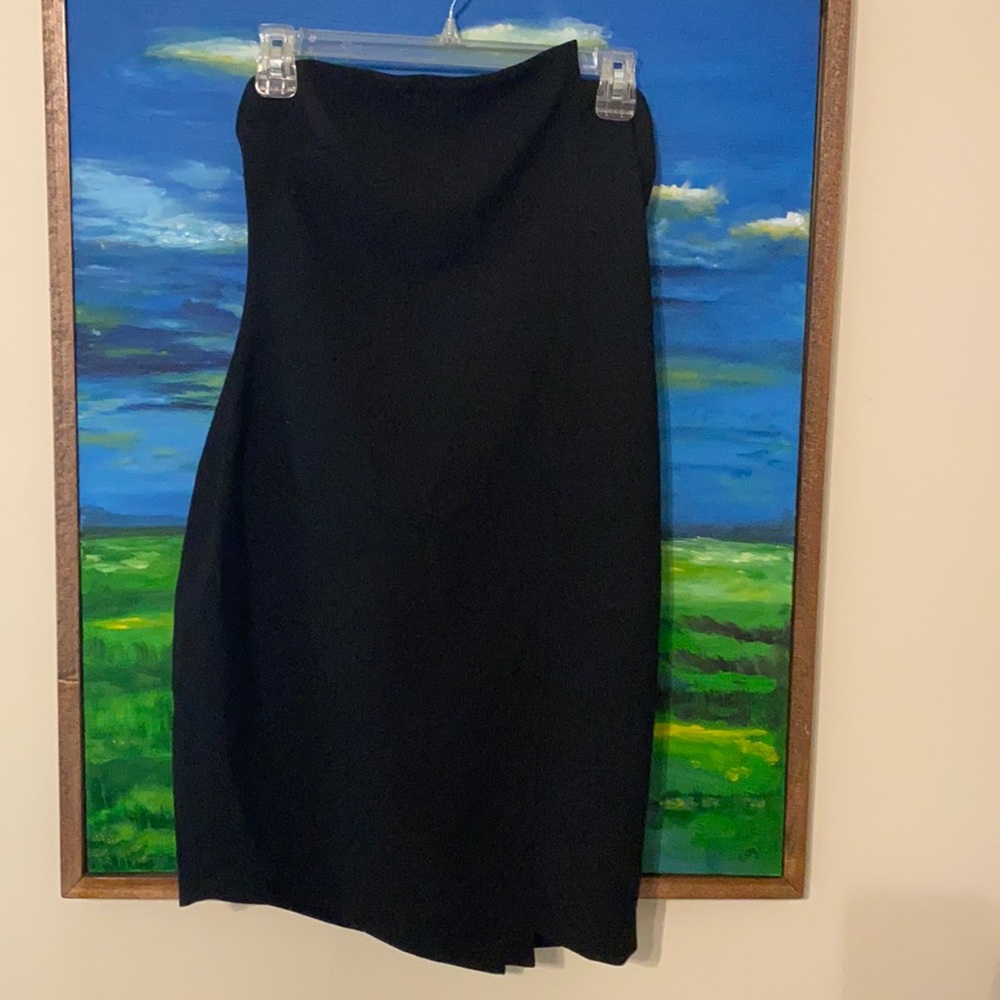 New w/tags Likely black asymmetrical dress- sz 10